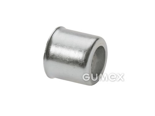 Objímka nízkotlaková, DN4, otvor 7mm, pre vonkajší priemer hadice 12mm, pozinkovaný plech